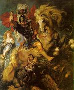 Peter Paul Rubens St George and the Dragon oil painting picture wholesale